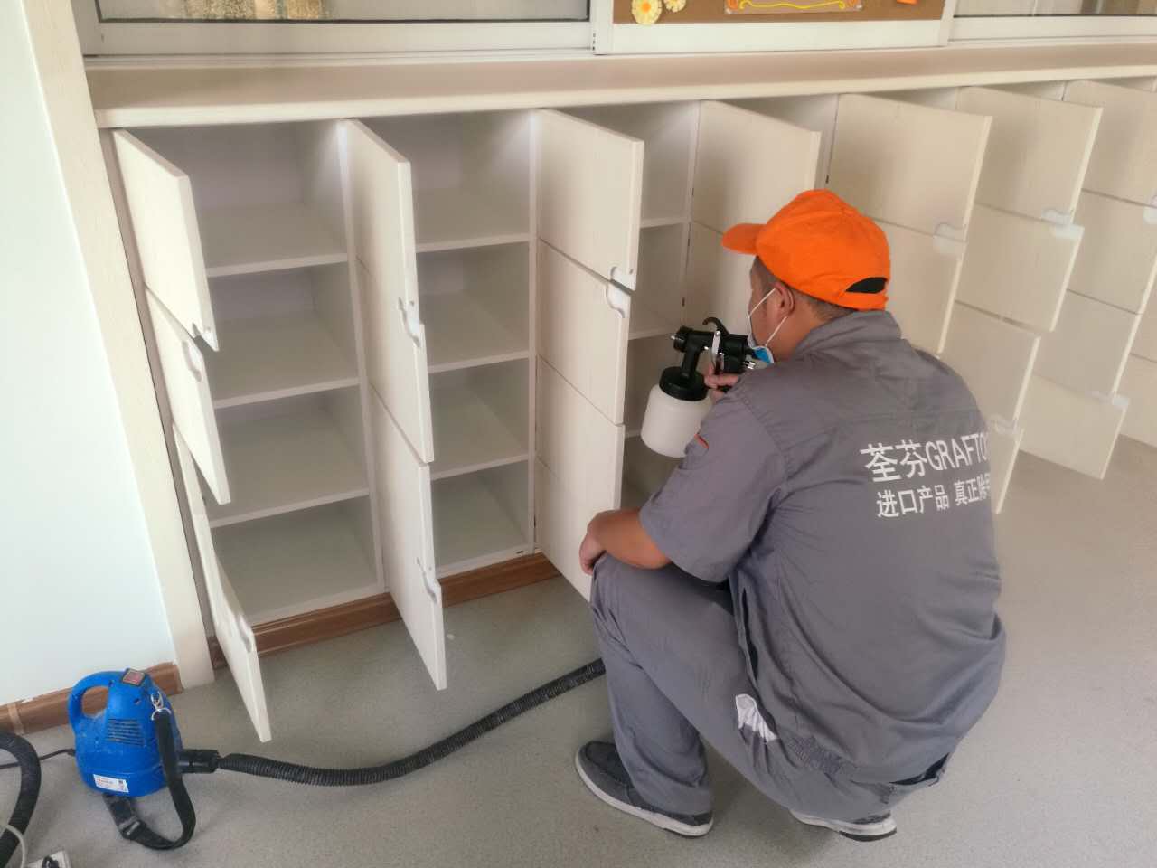 木柜隔檔區(qū)域重點噴涂 木柜隔檔區(qū)域重點噴涂