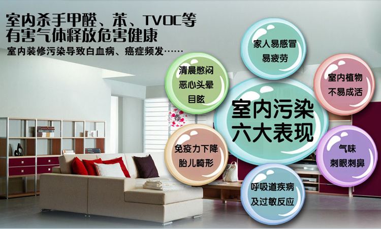 室內甲醛污染的六大表現(xiàn)